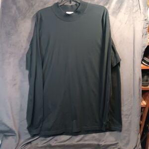 Reebok Men's Black Long Sleeve Shirt 2XL 100% Cotton